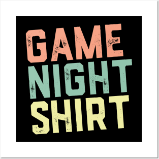 Game Night Boardgaming | For Boardgamers Posters and Art